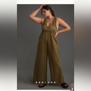 Daily Practice by Anthropologie
Fresh Air Jumpsuit Olive Green Size XS NWOT
